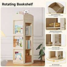 Bookcases - Natural + MDF - View 5