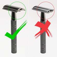 玫瑰金双刃剃须刀，配有 10 个刀片，男女通用，可重复使用，适合家庭和旅行使用。