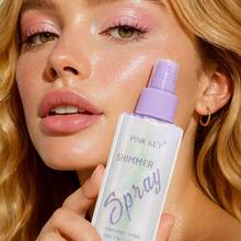 PINK KEY 110毫升身体高光喷雾，全身闪亮身体喷雾，含闪粉，闪亮保湿，适用于腿部和锁骨。 - 彩色 - 查看 8