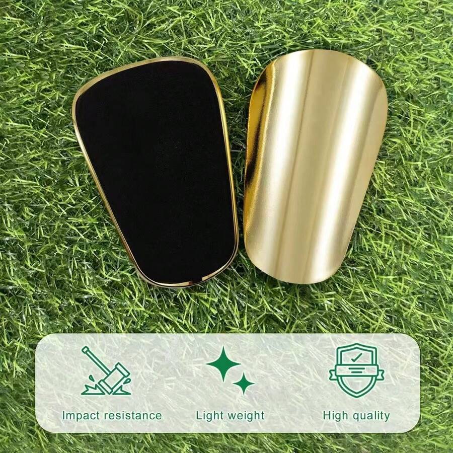 Electroplated Shin Guards, Football Match Sports Shin Pads For Adults And Teenagers, Soccer Leg Guards