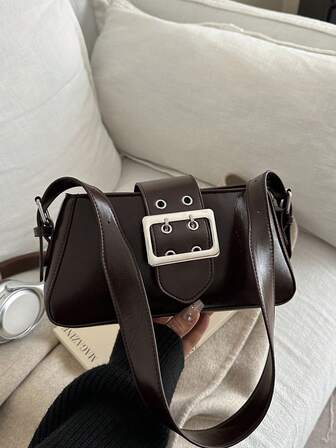 Niche Design Damhandväska, 2025 Ny Höst/Vinter Mångsidig Pendlarväska Axelremsväska, Retro Armhålsväska