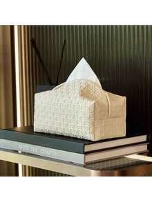 Stilvoller und minimalistischer Leder Taschentuchbox - perfekt für den Heim- und gewerblichen Gebrauch, mit elegantem Design für Wohnzimmer, Hotels und Restaurants. Strapazierfähige und praktische Servietten-Aufbewahrungstasche, um Ihren Raumdekor aufzuwerten