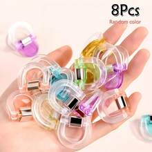 2/4/6/8/10个装隐形裤脚夹，裤腿缩短可调节扣夹，无损裤脚固定器 - 彩色 - 查看 14