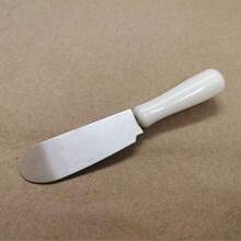 Mini Stainless Steel Butter Knife, Spreads Bread, Toast, Cheese, Jam, Peanut Butter, Small Spatula Scraper, Can Stand