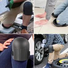 1 Pair Knee Pads, 1 Pair Gloves, Masonry, Knee Pad Cushion, Artificial Product, Humidifying Brick, Gardening Hand Tools, Knee Pads With Soft Lining, Adjustable Knee Pads