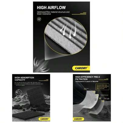 Cabin/Activated Carbon Accent 12u201317, Tucson 05u201315, Veloster 12u201317, Kia Forte 10u201313, Forte Koup 10u201313, Forte 5 12u201313, 06u201317, Rondo 07u201312, Sportage 05u201316 And More