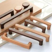 Wooden Drawer Pulls, Cabinet Handles, Kitchen Cabinet Drawer Pulls, Cabinet Door Pulls - Multicolor - View 7