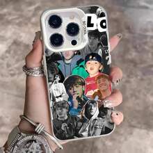 Funda para teléfono P-Paulo London Back to the Game 17 16 15 14 13 12 11 Pro Max Plus color a prueba de golpes cubierta trasera plateada - z10 - Ver 6