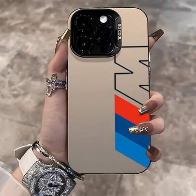 高級B-BMW-S ケース、for  17、16E、16、15、14、13、12、11 Mini Pro Max Air X XR XSMAX 8 7 Plus対応、落下防止フロストバックカバー、大胆なKメンズケース、携帯電話ケース、便利なカバー