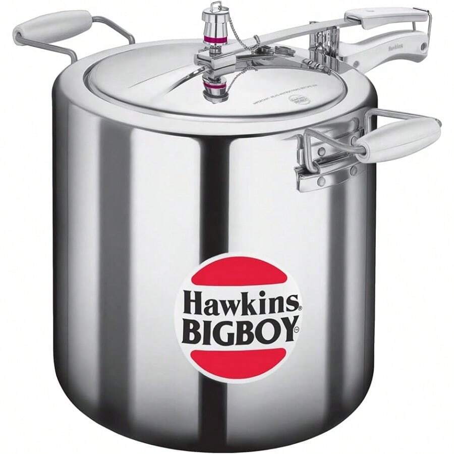 Hawkings Bigboy Aluminium Pressure Cooker Silver