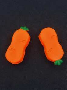 1 pieza Soporte de ducha con ventosa sin taladro y base fija, adhesión fuerte, diseño en forma de zanahoria, soporte de ducha con ventosa en forma de zanahoria, soporte de ducha sin taladro, accesorio de base de cabezal de ducha para baño, ventosa de cabezal de ducha para baño, apto para accesorios de baño y ducha, fácil de instalar en vidrio, bañera, instalación de tubo de plástico duradero, ducha temporal para interiores - Multicolor - Ver 4