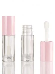 5支/1支 空6毫升大号唇彩管，圆形唇彩管容器，带大号狗狗脚印造型，化妆品包装容器，适合DIY唇彩、唇油和其他化妆品灌装，价格实惠，可作为圣诞礼物、化妆品、化妆工具、廉价小物、礼品、女士礼品、圣诞礼物、赠品、旅行必备品。 - 彩色 - 查看 1