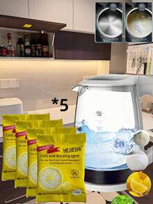 除垢泡腾片，清洁水壶、咖啡机，去除顽固污渍和水垢