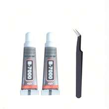 15/50/110 Ml B7000 Craft Rhinestone Glue, Transparent B-7000 Super Jewelry Glue Transparent Industrial Adhesive For Fabric, Phone Repair, Jewelry Making, Crystal Gems, Tac, Art Stone, Wood, Glass - Multicolor - View 15