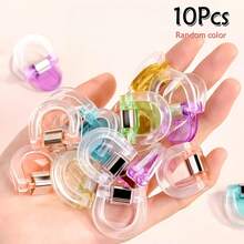 2/4/6/8/10个装隐形裤脚夹，裤腿缩短可调节扣夹，无损裤脚固定器 - 彩色 - 查看 20