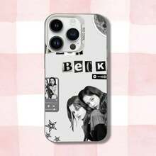F-FREENBECKYS Funda de Teléfono para Parejas para 17, 16, 15, 14, 13, 12, 11, Pro, Max, Plus Compatible Cubierta Blanca Mate Antigolpes - z8 - Ver 7