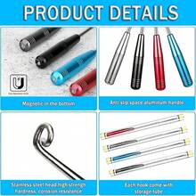 Herramienta para desmontar anzuelos, dispositivo rápido para extraer anzuelos, extractor de anzuelos para pesca - Multicolor - Ver 11