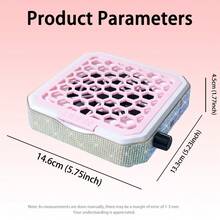 4000 U/min einstellbarer Nagel-Staubsauger mit 10 Filterpads, glänzender Nagel-Pailletten-Pulverkollektor, professionelles Nail Art Werkzeug für Acrylnägel, 4 Stile erhältlich - Weihnachts- und Valentinstags-Geschenk - Verschiedenfarbig - Übersicht 5