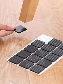 30pcs Anti-Noise Chair Leg Protectors, Non-Slip Furniture Pads, Suitable For Dining Chairs And Tables, Metallic Finish - Other Types, Create A Quiet Home Environment - Multicolor - View 2