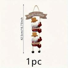 1pc Creative Fabric Letter Plate & Climbing Rope Elderly Pendant For Decor - Multicolor - View 4