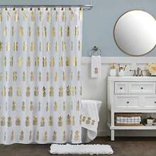SKL Home - Juego de Toallas de Mano de piña Dorada, Color Blanco(Toalla de baño, blanca) - Multicolor - Ver 6