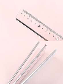 1pc Random Simple Ruler Back To School,School Supplies,Office Supplies,Christmas Gifts