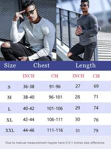 Men's Ribbed Henry Shirt Slim Fit Muscle T-Shirt Cotton Casual Long Sleeved Shirt,Suitable For Traveling, Keeping Warm As An Inner Layer, And Giving Gifts During Festivals - 黑色 - 查看 6