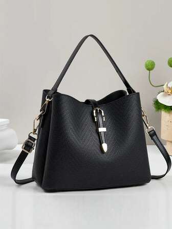 Striped Retro Fashion One Shoulder Handbag, Multifunctional Large Capacity Crossbody Bag, Stylish Design, New Fashion Women Small Square Bag Handbag Crossbody Bag Versatile Casual Large Capacity Can Be Shoulder Or Crossbody Bag Suitable For Outings, Travel, Shopping, New Stylish Women's Tote Shoulder Crossbody Bicolor Bag Versatile Casual Luxury Large Capacity Can Be Shoulder Or Crossbody Bag, Fashion Bag Gift For Valentine's Day