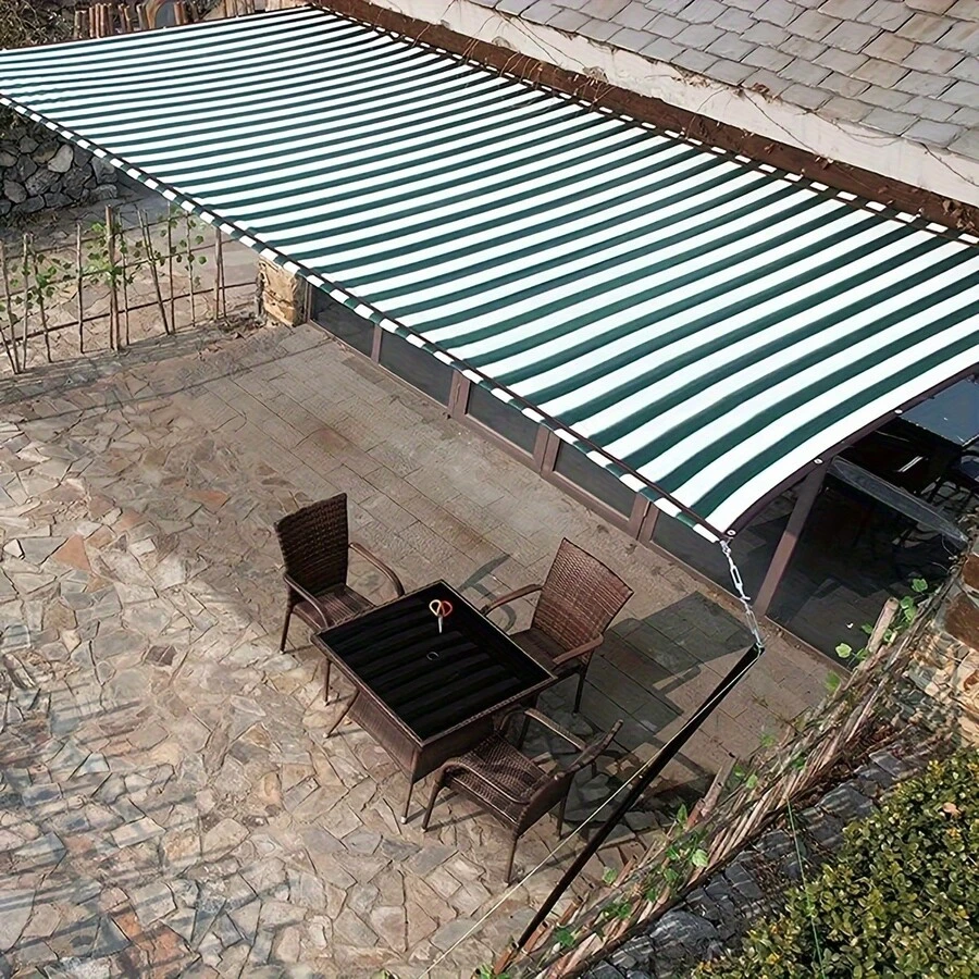 Canopy And Porch Sunshade Protective Net - A Sunshade Net Designed For Canopies And Porches. After Installation, It Looks Neat And Attractive. It Can Effectively Block Direct Sunlight To Create A Cool Resting Space. It Is A Versatile Outdoor Sunshade Net, Plant Sunshade Net, And A Durable Outdoor Net. - Màu xanh Bạc hà - Xem 1