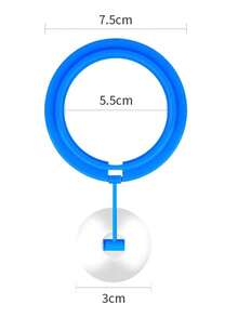 Non-Electric, Durable PP Material Fish Feeder Ring, Suitable For Betta Fish, Goldfish Aquarium Automatic Fish Feeder