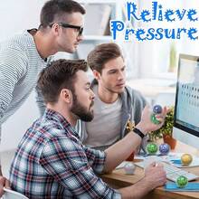 48 quả bóng bóp tròn - Bóng giảm căng thẳng số lượng lớn, chứa đầy hạt xốp | Đồ chơi bóp, giảm căng thẳng, con quay , bóng dính, có thể dính vào trần nhà, thích hợp cho lớp học, quà tặng sinh nhật, nhiều kiểu dáng và màu sắc - bóng xốp - Xem 10