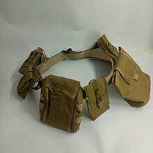 1PC Oxford Cloth Waterproof Tactical Belt Set Security Combination Multifunctional Belt Military Fan Tactical Combination Belt Multifunctional Carrying Equipment