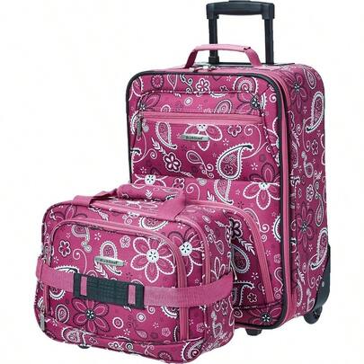 Fashion Softside Upright Luggage Set