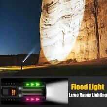 1个便捷伸缩变焦手电筒，应具备多功能、远射程、防水、充电功能，适用于户外露营和家庭应急照明。 - 彩色 - 查看 7