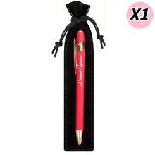 Customized Luxury Soft-Touch Ballpoint Pens With Black Pencil Cases - Personalized Writing Tools, Suitable Names And Company Websites, Perfect Gifts For Men, Anniversaries, Birthdays, And Graduation Season Presents,New Job, Office Supplies - Multicolor - View 44