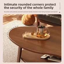 Best Seller 2-Layer Kitchen Dish Rack - Sink Drainer With Drip Tray & Cutlery Organizer - Brown - View 5