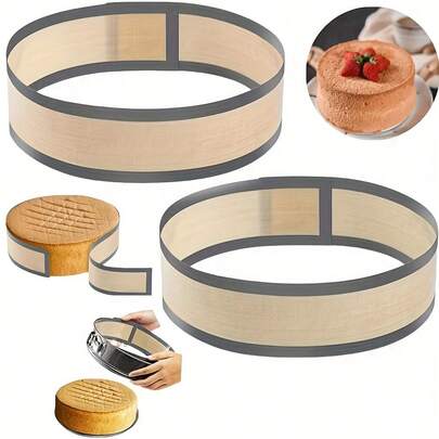 1 st. non-stick silikonbakmatta - återanvändbar, värmebeständig, lämplig för macarons, bröd, bakverk och förhindrar att kakor fastnar i kanterna