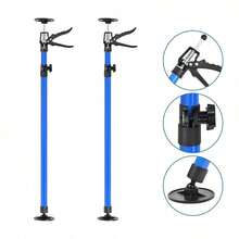 2pcs Hanging Cabinet Installation Support, Single Maximum Vertical Load-Bearing 40kg, Adjustable Height Decorative Pillar - Blue - View 5