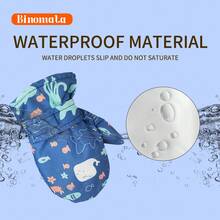 Binomata 1 Pair Kids Boys And Girls Cartoon Design Gloves, Toddler Mittens, Waterproof Windproof Warm Winter Gloves For Outdoor Snow Play And Skiing - Multicolor - View 6