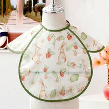 1Pc Mess Proof Baby Bib - Flip Pocket Waterproof Baby Apron - Great Travel Bib For Baby Eating - Baby Food Bibs - Multicolor - View 14