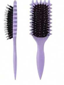 2026新款卷发造型梳 - 卷发专用梳，卷发造型梳，专为卷发设计，节日配饰，新年必备 - 彩色 - 查看 10