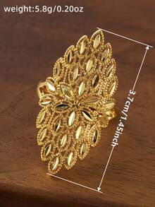 Anel feminino encantador (1 peça), ideal para noivado, Dia dos Namorados e outras ocasiões. - 1# - Ver 7