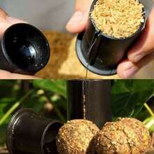 JSFUN饵料制作器、饵料挤出器、饵料模具、鲤鱼饵料挤压成型器、渔具 - 墨綠色 - 查看 5