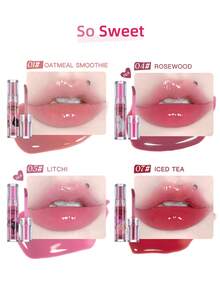 Flortte L Am Super Beauty Lip Gloss Serum - 01# Oatmeal Smoothie - View 8