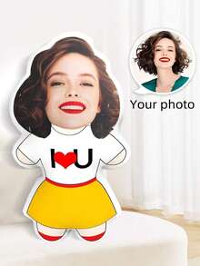 1pc Custom Throw Pillow - Personalized Photo | Adorable Animal And Funny Styles | Ideal Gifts For Him, Her, Boyfriend, Girlfriend, Dad, Mom, Family, And Friends | Perfect For Indoor Decor - Sofa, Bed, Car, Tea Room, Bedroom, Living Room | Unique Face Pillow For Valentine's Day, Mother's Day, Birthdays,Father's Day, Anniversaries, Graduation, Weddings, Christmas | Available In Various Sizes Unique For Housewarming Washable - Doctor - View 8