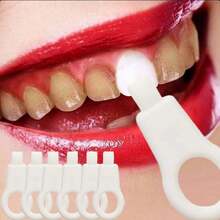 15pcs Teeth Whitening Cleaning Strips, Nano Sponge Head Wipe Teeth Cleaner, Oral Care Plaque Remover, Dental Tool - Multicolor - View 1