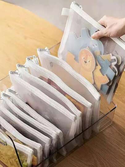 Przezroczysta torba z siatki zapinana na zamek A4/A5/A6, torba na dokumenty, siatkowa teczka biurowa, torba do przechowywania drobiazgów domowych, wielofunkcyjna torba podróżna i artykuły biurowe do nauki