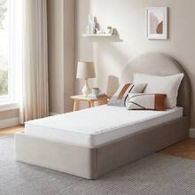 6 Inch Full, Twin Size Hybrid Mattresses In A Box | Medium Firm Feel Memory Foam And Individual Pocket Springs | Fiberglass Free Bed Mattress | Breathable | Upgrade - 白色 - 查看 1