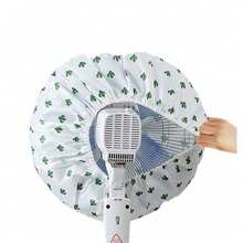 Ceiling Fan Cover; Dust Cover; Sleeve; Protective Cover For Standing Fan; Full-Coverage Round Dust Net Cover Made Of Fabric That Can Be Reused And By Water. - Multicolor - View 7