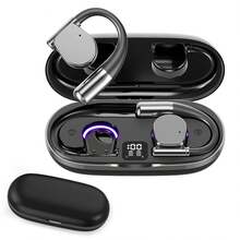 Ear Buds Wireless Bluetooth Earbuds, Translating Earbuds Real Time - Traductor Inglés Español Translator Headphones, Headphones Bluetooth Noise Cancelling Ear Buds For Sports/Travel - 黑色 - 查看 1